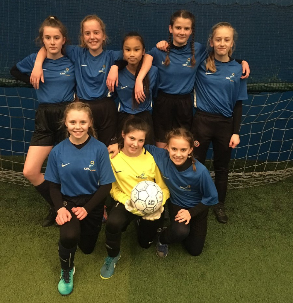 More success for the Y7 Girls Football Team
