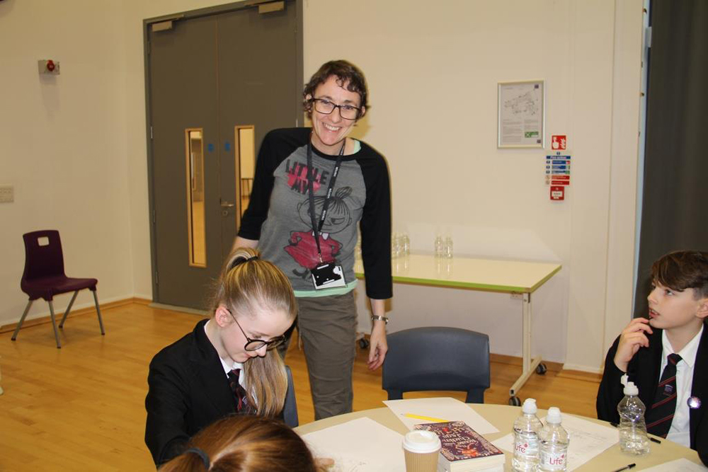 First “five to five” celebration with award winning novelist, Sophie Anderson, of Northern Education Trust’s new initiative: Reading Routes
