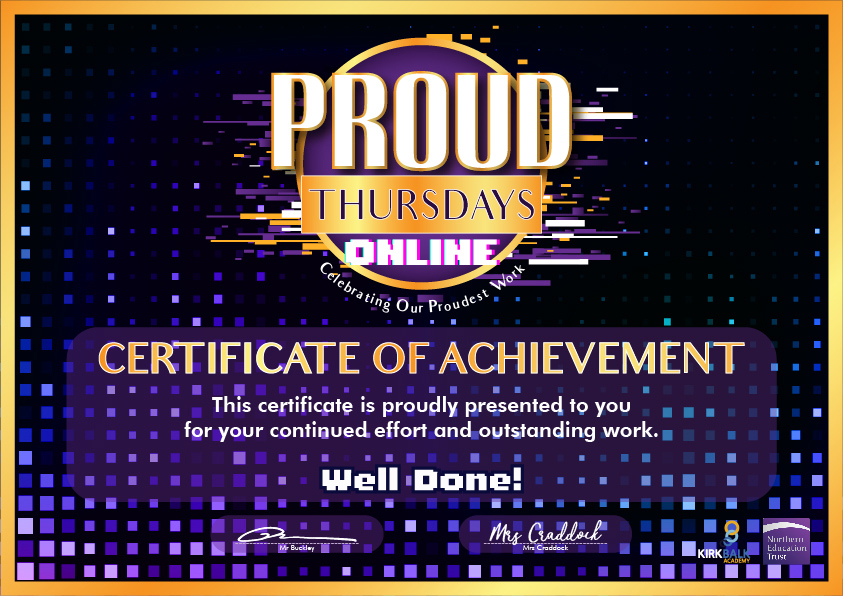 PROUD Thursday Online