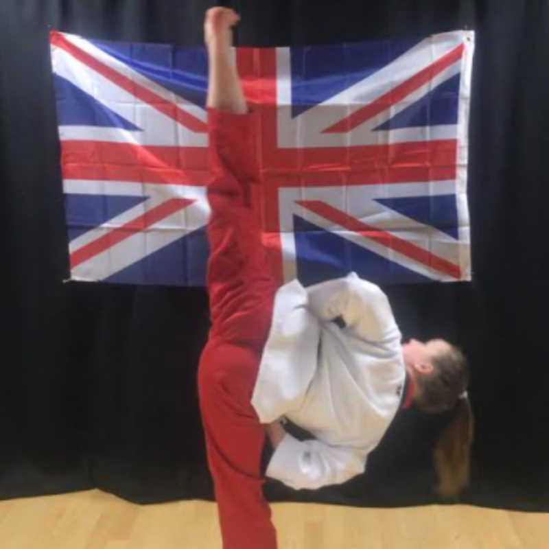 Year 9 student Lydia represents Great Britain in Taekwondo World Online Competition